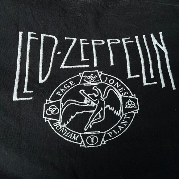 Led Zeppelin Stairway To Heaven Band Tee Graphic T-Shirt Oversized Retro Vintage - Picture 7 of 8